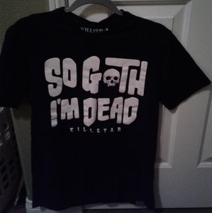 RARE!!! Killstar "So Goth I'm Dead" Tee